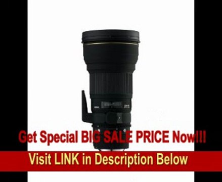 BEST BUY Sigma 300mm f/2.8 EX DG IF APO Telephoto Lens for Minolta and Sony SLR Cameras