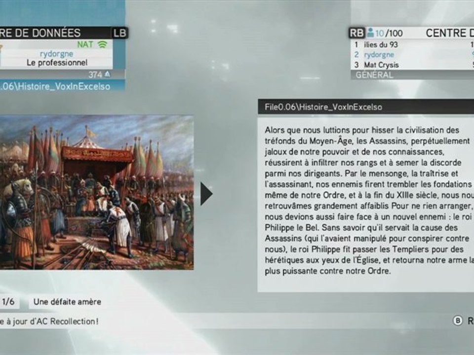 Assassin's Creed Revelation /15.1 Multi partie 1/2