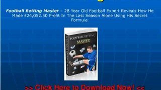 Football Betting Master