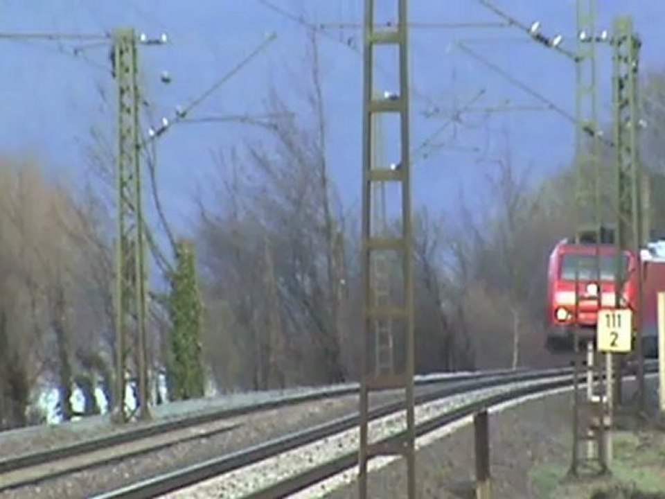 Züge Osterspai, CB Rail Class 66, 152, Alpha Trains 185, Railion 185, DB 185, 145, 3x 428, 2x 427