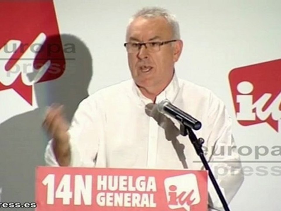 IU: "Hay millones de razones para secundar la huelga"