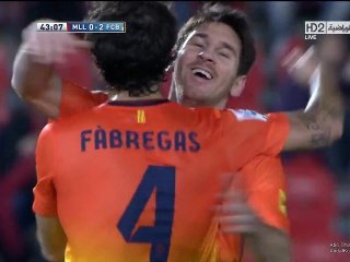 Mallorca 2-4 Barça [Messi 1st goal]