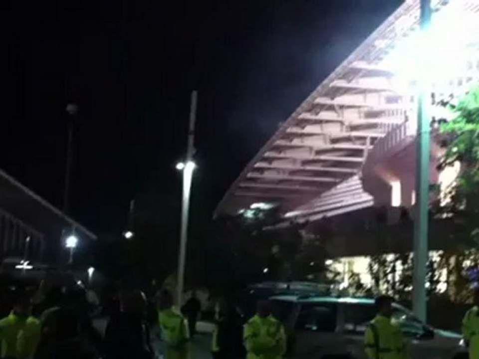 Επεισόδια στο ΟΑΚΑ (ΑΕΚ - Ολυμπιακός)