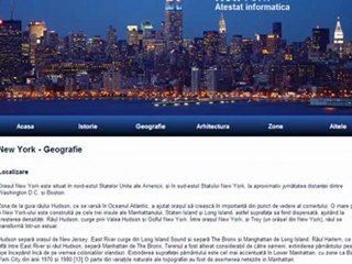 Atestat Informatica - New York