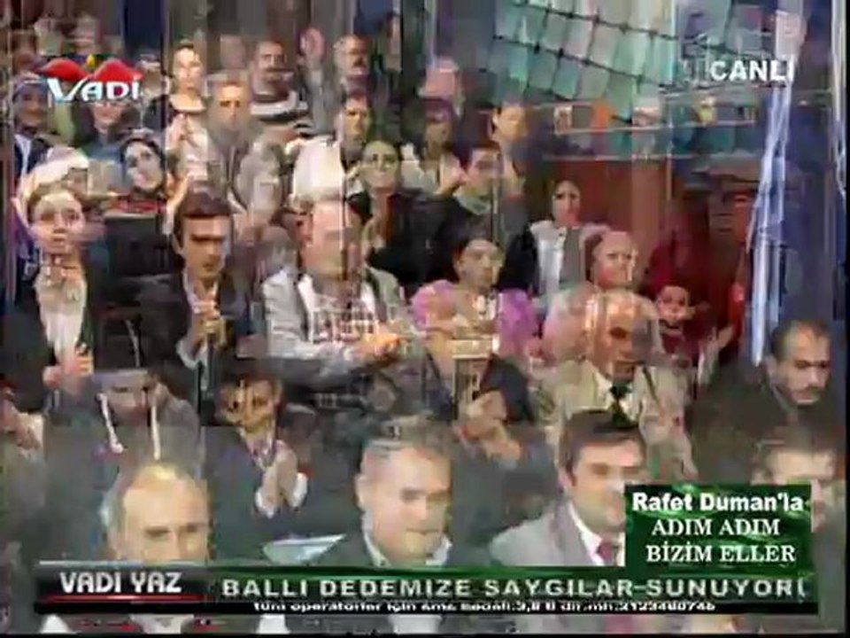 RAFET DUMAN ADIM ADIM BIZIM ELLER 11 KASIM 2012 (ACILIS KONUSMALARI)