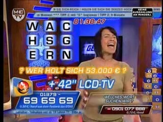 Schräges Waschgarn VIVA 05.09.07