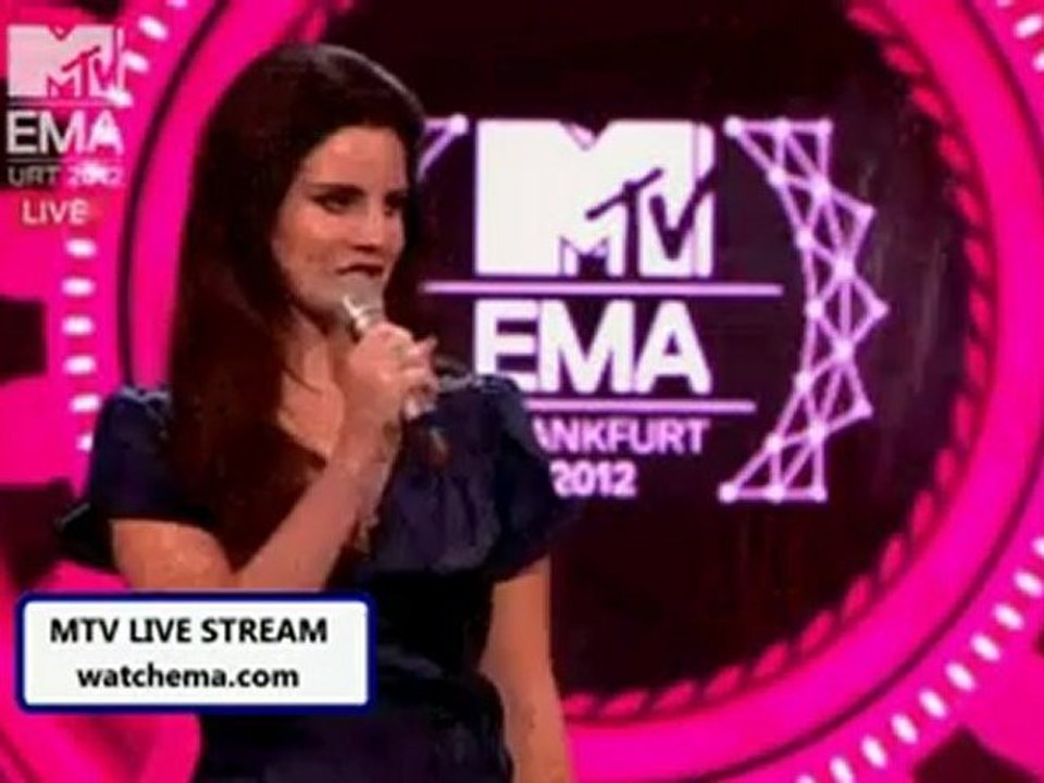 Lana Del Rey presents EMA 2012