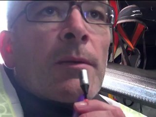 Vincent Riou passe le cap Finisterre