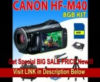 BEST PRICE Canon Vixia Hf M40 Hf-m40 Hfm40 Flash Memory Camcorder   8gb Sdhc Memory   Camcorder Case   Aluminum Tripod   Hdmi Cable & More