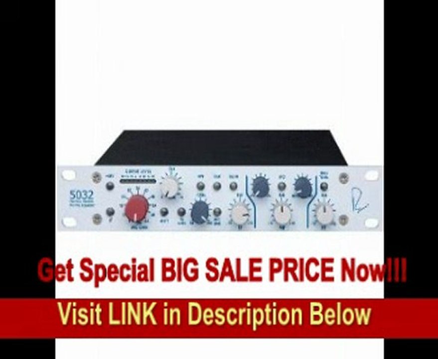 BEST BUY Rupert Neve Portico 5032 Mic Preamp/EQ Module