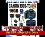 [REVIEW] Canon EOS Rebel T3 12.2 MP CMOS Digital SLR with 18-55mm IS II Lens (Black)   Canon EF 75-300mm f/4-5.6 III Telephoto Zoom Lens   58mm 2x Telephoto lens   58mm Wide Angle Lens (4 Lens Kit!!!) W/16GB S