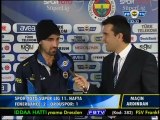 11 Kasım 2012 Fenerbahçe Orduspor Maçı Sonu Hasan Ali Kaldırım Röportajı