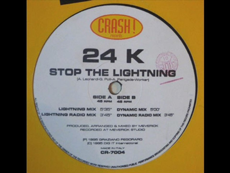 24 K - Stop The Lightning (Lightning Radio Mix)
