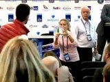 Copa de Maestros - Djokovic reparte chocolate