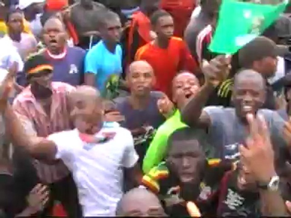 La manifestation de l'opposition le 20 septembre 2012