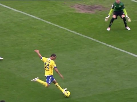 2ª División 2012-2013 - 13ª Jornada - Hércules CF vs UD Las Palmas (0-2) NAUZET ALEMÁN y JAVI GUERRERO