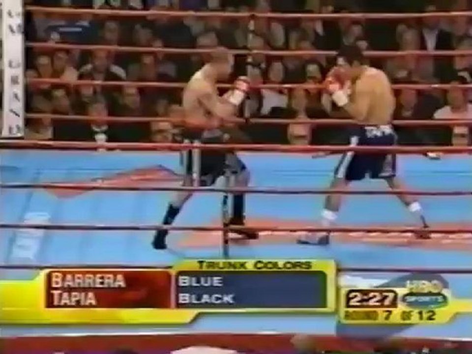 2002-11-02 Johnny Tapia vs Marco Antonio Barrera