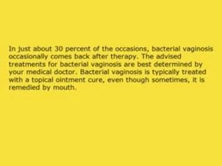 Ending Your Bacterial Vaginosis Woes Now