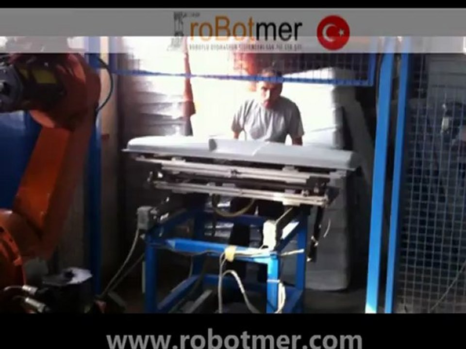 KUKA KR15 ROBOT MILLING - PLASTIK FREZE ROBOT