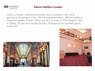 Adams Law: Legal Experts in East London 🏢