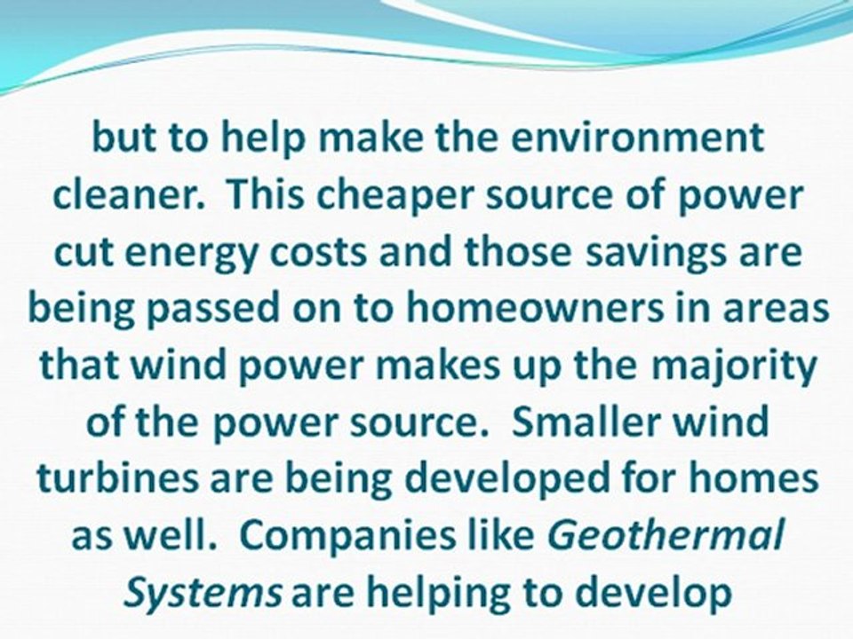 Reducing Costs with Alternative Energy