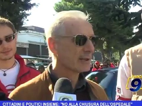 Cittadini e politici insieme: No alla chiusura dell'ospedale