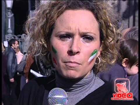 Napoli - La protesta delle mamme (10.11.12)
