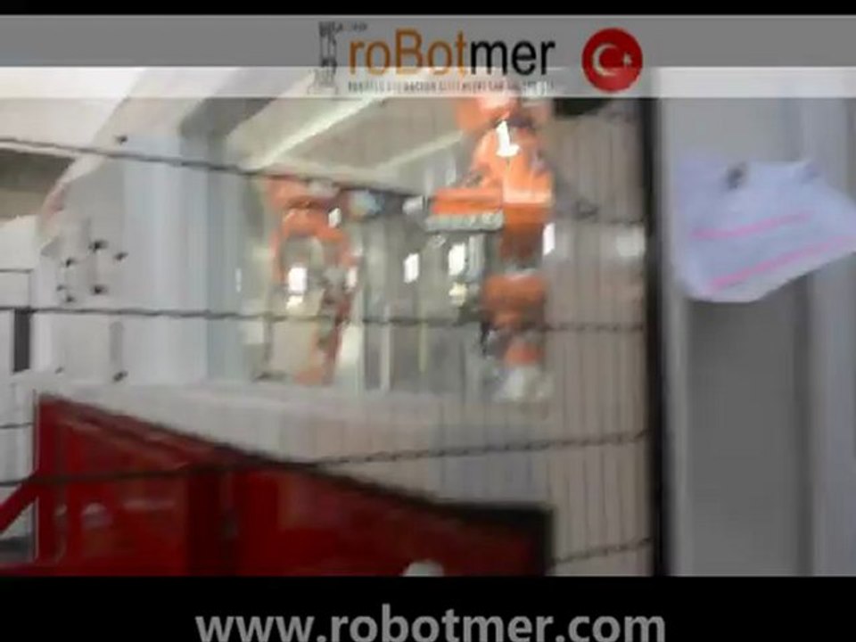 ABB IRB 2600 ROBOT WATERJET CUTTING BOX _ Robot su jeti