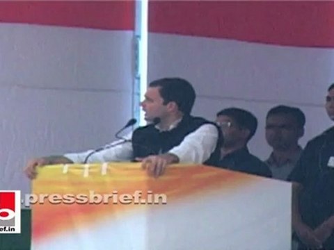 Rahul Gandhi : Congress is committed for Land acquisition Bill