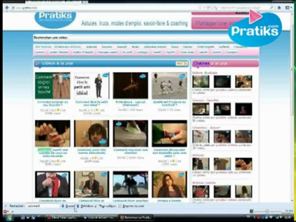 Comment trouver un mot dans une page internet web