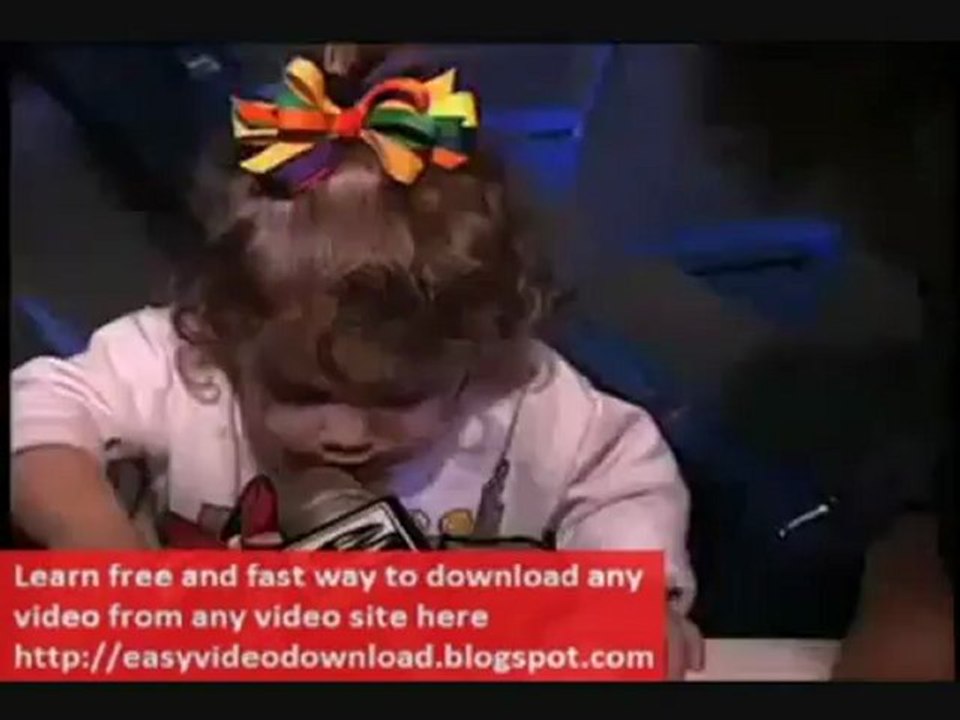 2 year old Miley Cyrus at the Elvis Tribute 1994