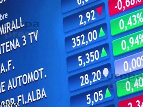 El Ibex entra en pérdidas a media sesión