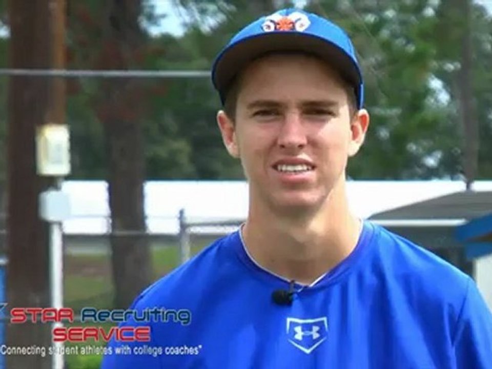 Adam Arrowood(2013) college baseball recruiting skills video from STAR Recruiting Service
