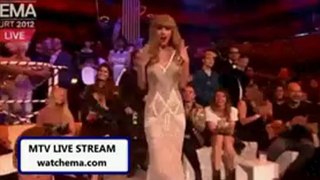 HD 720p Taylor Swift Best Look acceptance speech EMA 2012 Video
