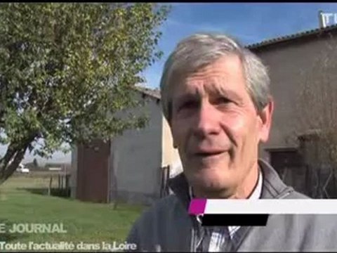 création d'une ferme bio à veauche avec terre de liens