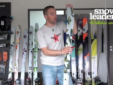 Snowleader présente le ski freeride Drift de Black Diamond