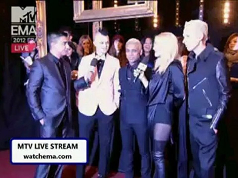 HD 720p No Doubt MTV EMA 2012 Highlights interview