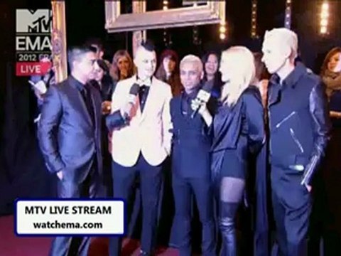 HD 720p No Doubt MTV EMA 2012 Highlights interview