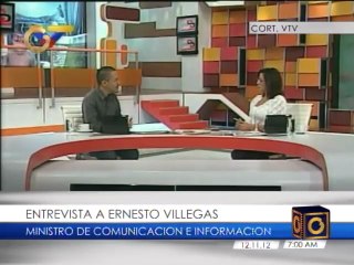 Villegas: Debates públicos fortalecerán Plan de la Patria