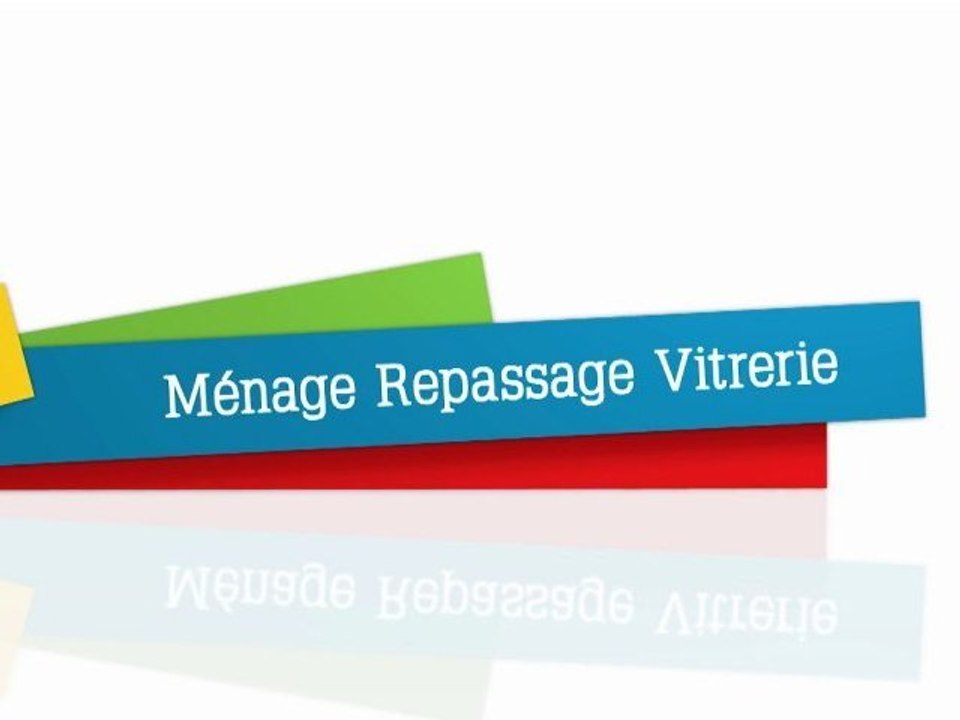 Ménage / Repassage / Vitrerie