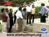 MQM public representative Nishat zia Qadri visit water pumping station in Karachi