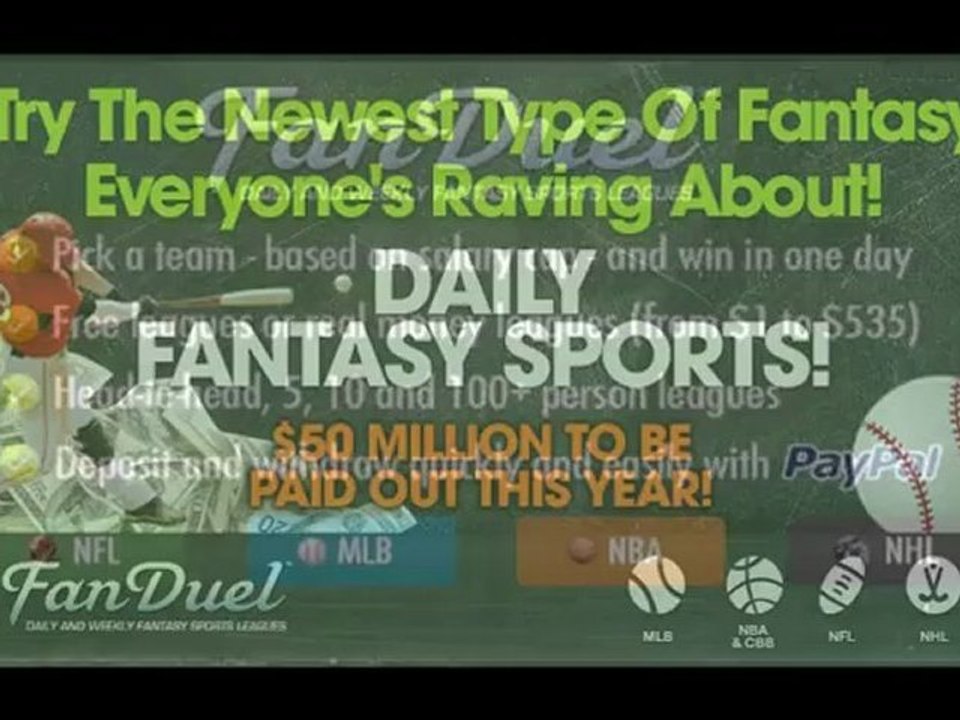 best free fantasy football league | How Fanduel Works | Daily + Weekly Fantasy Sports Leagues