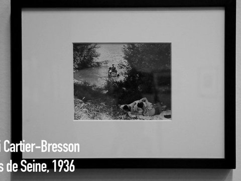 Voici Paris, du 17 octobre au 14 janvier 2013, Henri Cartier-Bresson, Bords de Seine, 1936