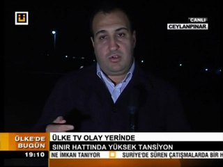12 Kasım 2012 Muhammet TAŞÇILAR ülke tv Ceylanpınar canlı bağlantı
