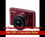 [FOR SALE] Nikon 1 J2 10.1 MP HD Digital Camera with 10-30mm and 30-110mm VR Lenses (Red)