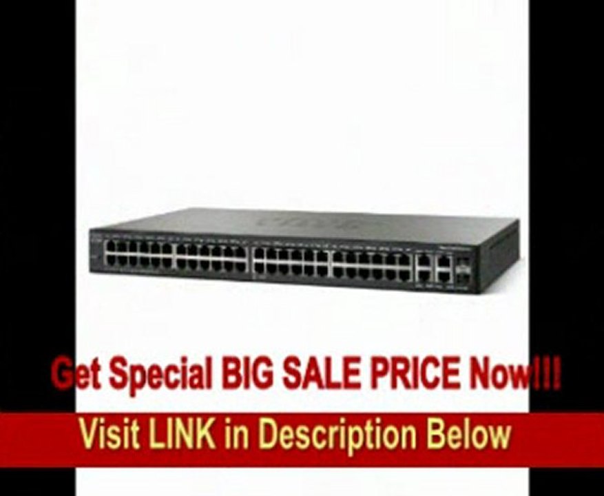 [SPECIAL DISCOUNT] Cisco SG 300-52 (SRW2048-K9-NA) 52-Port Gigabit Managed Switch