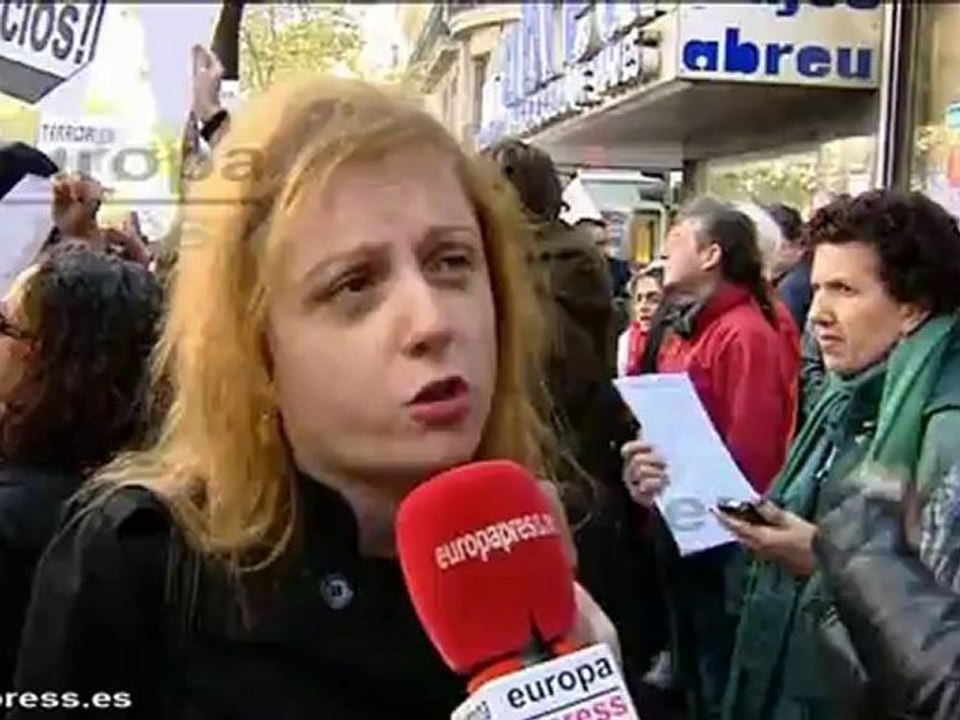 Afectados por la Hipoteca toman el Banco de España