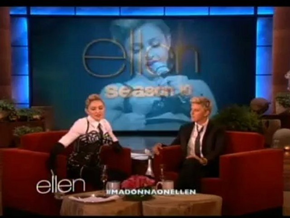 Madonna en Ellen parte 01 Subtitulado