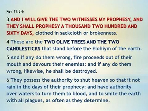 THE TWO WITNESSES, PT I