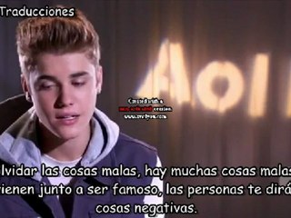 Justin Bieber- What Learned From The Drama/ AOL Music (Español)